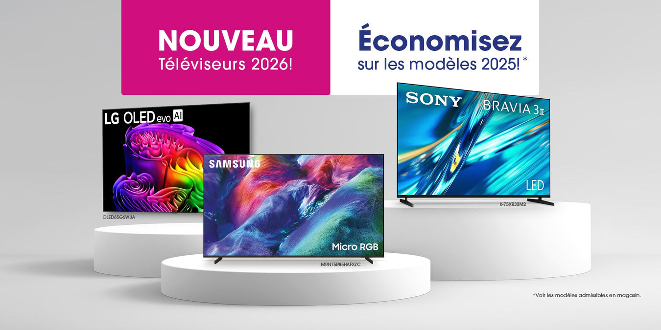 Téléviseurs 2026 | SONXPLUS Val-des-Sources