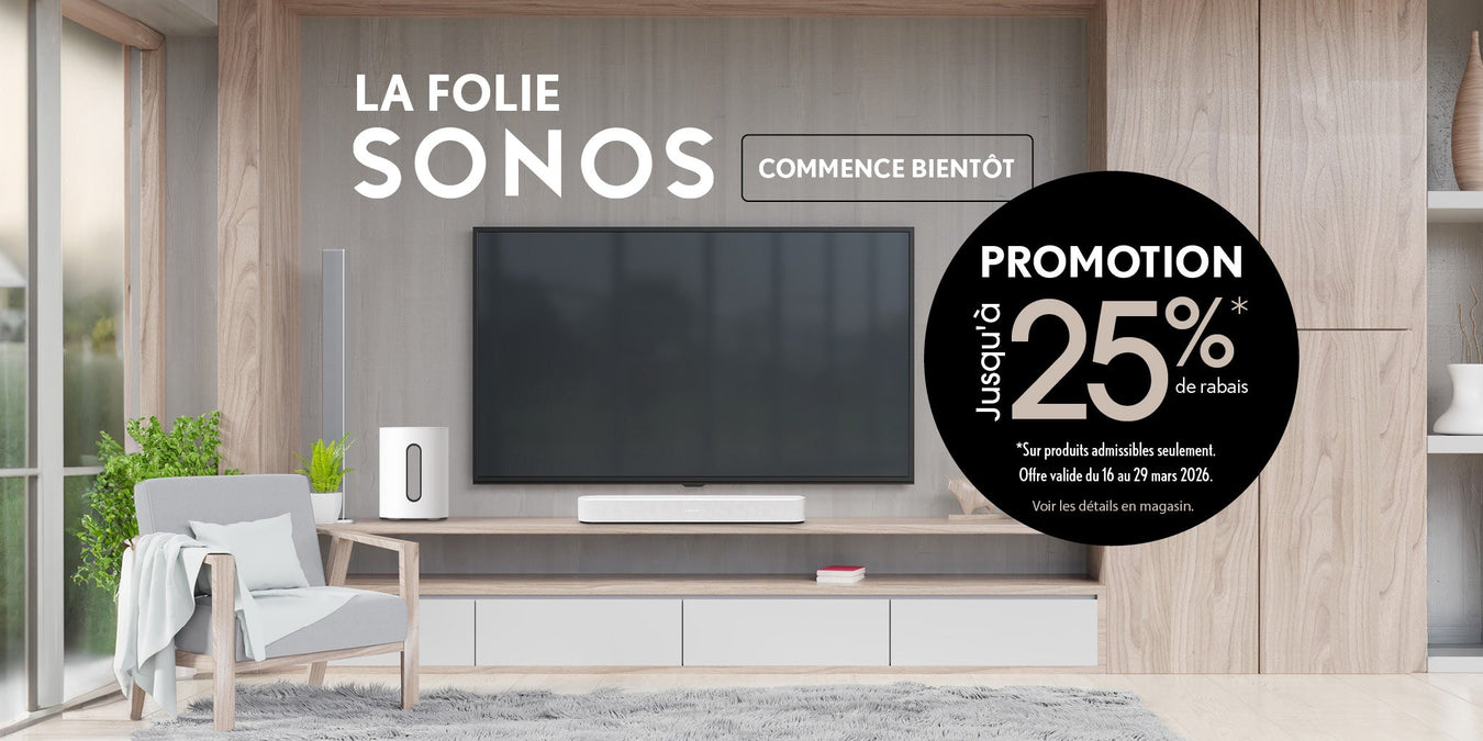 Produits admissibles pour la folie Sonos # SONXPLUS Val-des-Sources