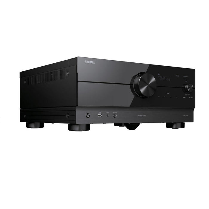 Yamaha RXA4A | Récepteur AV cinéma maison 7.2 - Série Aventage - HDMI 8K - MusicCast - HDR10+ - 100W à 7.2 canaux - Zone 2 - Noir-SONXPLUS Val-des-sources