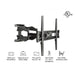 Syncmount SM-3265FM | Support mural articulé pour téléviseur 32" à 65" - Jusqu'à 66 lb-SONXPLUS Val-des-sources