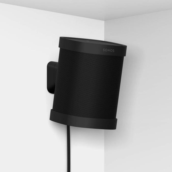Sonos S1WMPWW1BLK | Support mural pour Haut-parleurs One et One SL - Noir - Paire-SONXPLUS Val-des-sources