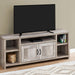 Monarch Specialties I 2742 | Meuble TV - 60" - Imitation bois - Taupe-SONXPLUS Val-des-sources