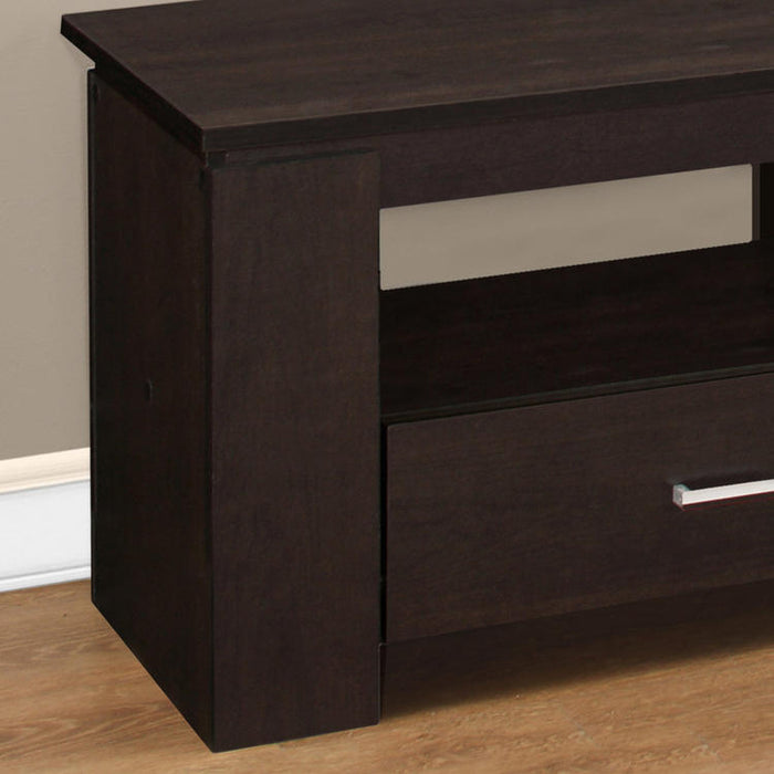Monarch Specialties I 2600 | Meuble TV - 48" - 2 Tiroirs de rangement - Espresso-SONXPLUS Val-des-sources