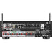 Denon AVRX1700H | Récepteur AV 7.2 canaux - Cinéma maison - Audio 3D - 8K - HEOS - 80 W / Canal - Noir-SONXPLUS Val-des-sources