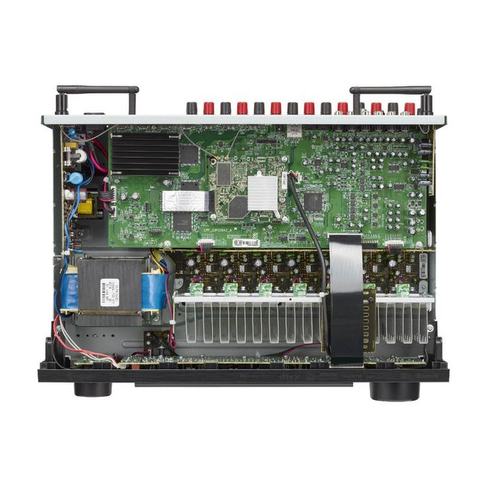 Denon AVRX1700H | Récepteur AV 7.2 canaux - Cinéma maison - Audio 3D - 8K - HEOS - 80 W / Canal - Noir-SONXPLUS Val-des-sources
