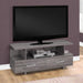Monarch Specialties I 2608 | Meuble TV - 48" - 2 Tiroirs de rangement - Gris-SONXPLUS Val-des-sources