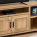 Monarch Specialties I 2744 | Meuble TV - 60" - Imitation bois - Pin d'or-SONXPLUS Val-des-sources