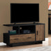Monarch Specialties I 2803 | Meuble TV - 48" - Avec rangement - Imitation bois - Brun/Noir-SONXPLUS Val-des-sources