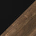 Monarch Specialties I 2803 | Meuble TV - 48" - Avec rangement - Imitation bois - Brun/Noir-SONXPLUS Val-des-sources