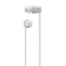 Sony WI-C100 | Écouteurs intra-auriculaires - Sans fil - Bluetooth - Autour du cou - Microphone - IPX4 - Blanc-SONXPLUS Val-des-sources