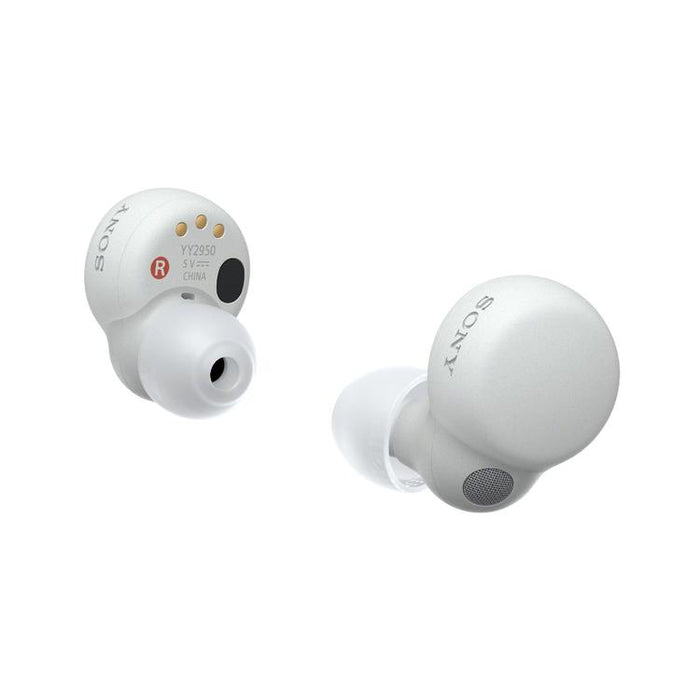 Sony WFLS900N | Écouteurs intra-auriculaires - LinkBuds - 100% Sans fil - Bluetooth - Microphone - Suppression active du bruit - Blanc-SONXPLUS Val-des-sources