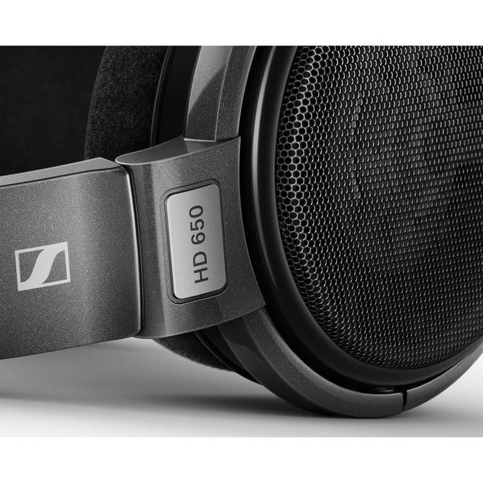 Sennheiser HD 650 | Écouteurs circum-auriculaires dynamique - Conception à dos ouvert - Pour Audiophile - Filaire - Câble OFC détachable - Noir-SONXPLUS Val-des-sources