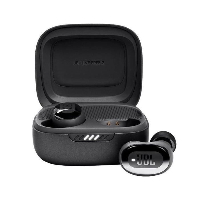 JBL Live Free 2 | Écouteurs intra-auriculaires - 100% Sans fil - Bluetooth - Smart Ambient - Microphones - Noir-SONXPLUS Val-des-sources