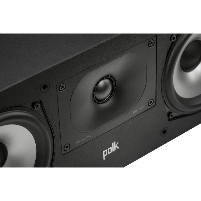 Polk Monitor XT30 | Haut-parleur central - Certifié Hi-Res Audio - Noir-SONXPLUS Val-des-sources