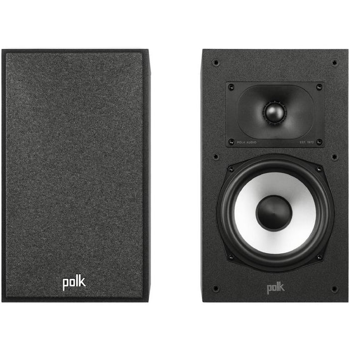 Polk Monitor XT20 | Ensemble d'Haut-parleurs de bibliothèque - Certifié Hi-Res Audio - Compact - Noir - Paire-SONXPLUS Val-des-sources