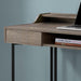 Monarch Specialties I 7360 | Meuble d'ordinateur - 48" - Avec tiroirs - Métal noir - Taupe foncé-SONXPLUS Val-des-sources