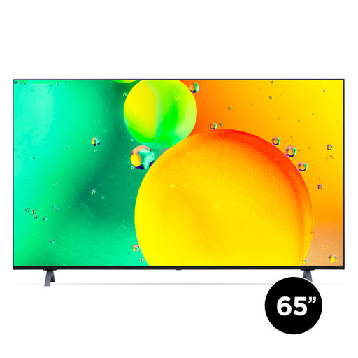 LG 65NANO75UQA | Téléviseur intelligent 65" NanoCell 4K - DEL - Série Nano75 - HDR - Processeur IA a5 Gen5 4K - Noir-SONXPLUS Val-des-sources