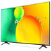 LG 50NANO75UQA | Téléviseur intelligent 50" NanoCell 4K - DEL - Série Nano75 - HDR - Processeur IA a5 Gen5 4K - Noir-SONXPLUS Val-des-sources
