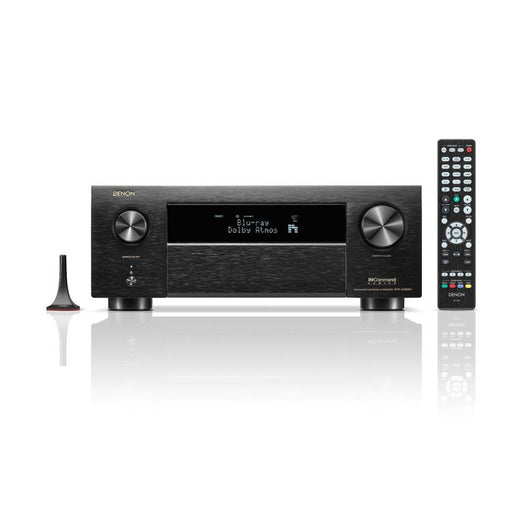 Denon AVRX4800H | Récepteur AV 9.4 canaux - 8K - Auro 3D - Cinéma maison - HEOS - Noir-SONXPLUS Val-des-sources