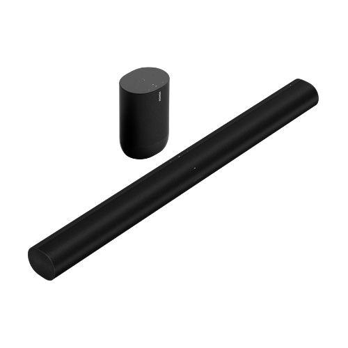 Sonos | Ensemble pour deux pièces avec Arc - Noir-SONXPLUS Val-des-sources