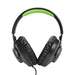 JBL Quantum 100X | Casque de jeu filaire circum-auriculaire - Pour Console X-box - Noir/Vert-SONXPLUS Val-des-sources