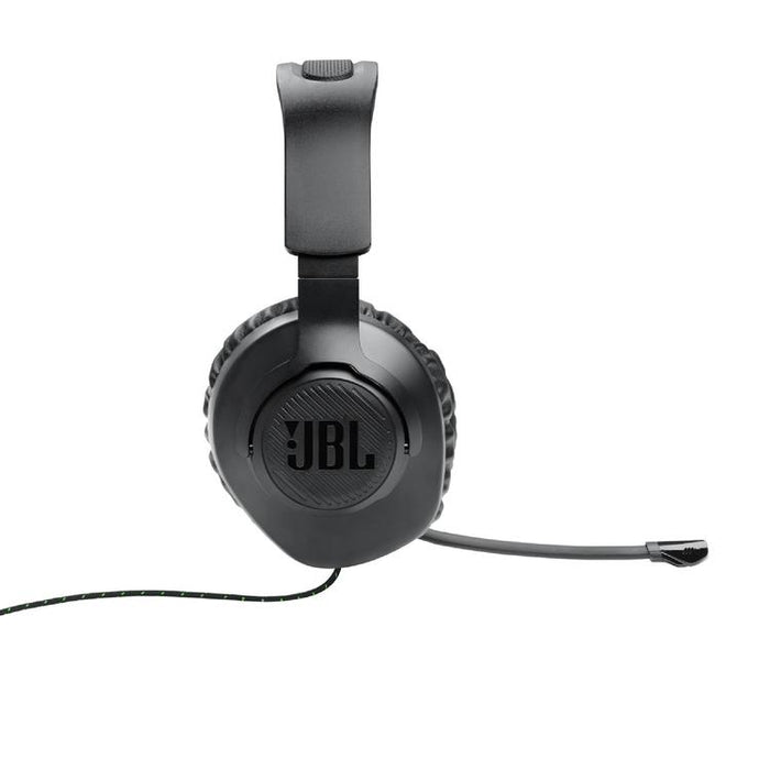 JBL Quantum 100X | Casque de jeu filaire circum-auriculaire - Pour Console X-box - Noir/Vert-SONXPLUS Val-des-sources