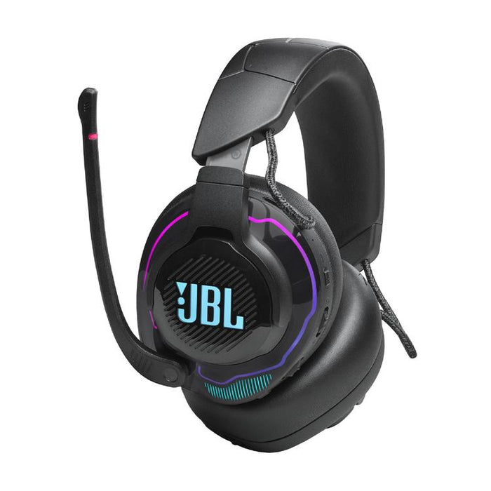 JBL Quantum 910 | Casque de jeu Pro circum-auriculaire - Sans Fil - Éclairage RGB - Réduction de bruit - Noir-SONXPLUS Val-des-sources