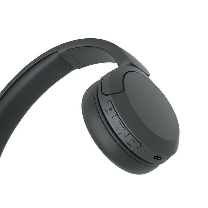 Sony WHCH520 | Écouteurs supra-auriculaires - Sans fil - Bluetooth - Jusqu'à 50 heures d'autonomie - Noir-SONXPLUS Val-des-sources