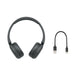 Sony WHCH520 | Écouteurs supra-auriculaires - Sans fil - Bluetooth - Jusqu'à 50 heures d'autonomie - Noir-SONXPLUS Val-des-sources