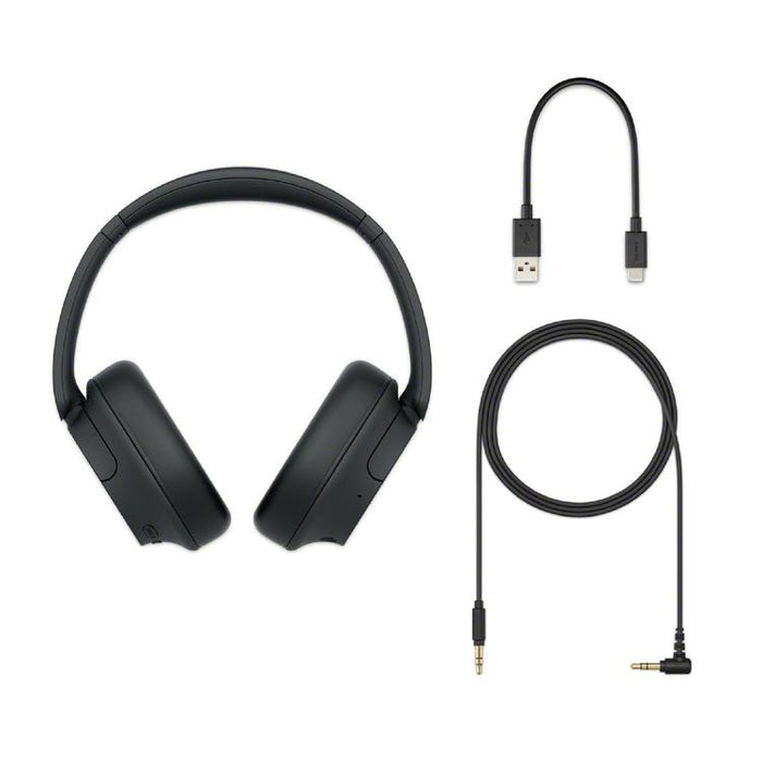 Sony WH-CH720N | Écouteurs circum-auriculaires - Sans fil - Bluetooth - Réduction du bruit - Jusqu'à 35 heures d'autonomie - Microphone - Noir-SONXPLUS Val-des-sources
