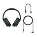 Sony WH-CH720N | Écouteurs circum-auriculaires - Sans fil - Bluetooth - Réduction du bruit - Jusqu'à 35 heures d'autonomie - Microphone - Noir-SONXPLUS Val-des-sources