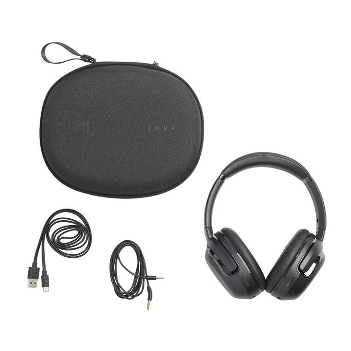 JBL Tour One M2 | Écouteurs circum-auriculaires - Sans fil - Bluetooth - Réduction de Bruit Adaptative - Noir-SONXPLUS Val-des-sources