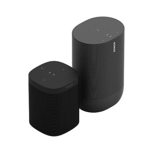 Sonos | Ensemble intérieur-extérieur - Era 100 et Move - Noir-SONXPLUS Val-des-sources