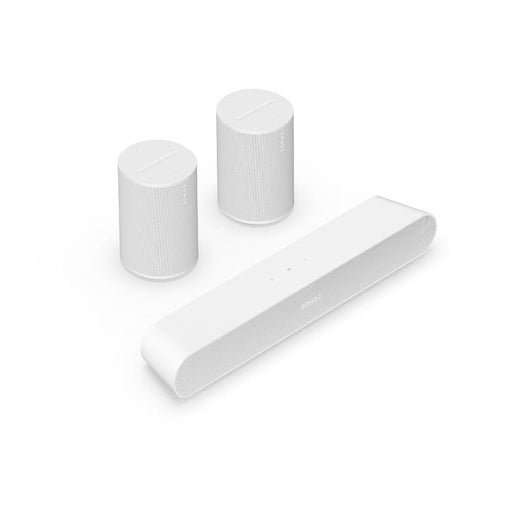 Sonos | Ensemble ambiophonique avec Ray - Ray + 2x Era 100 - Blanc-SONXPLUS Val-des-sources