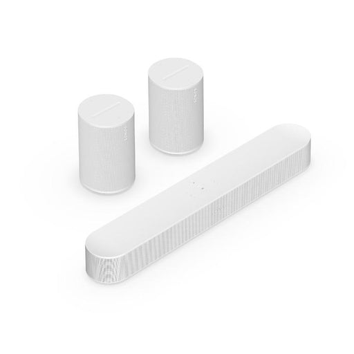 Sonos | Ensemble de son ambiophonique avec Beam - 2 Era 100 + Beam - Blanc-SONXPLUS Val-des-sources