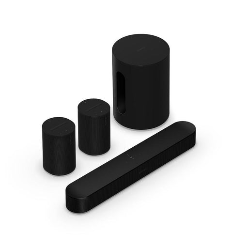 Sonos | Ensemble immersif avec Beam - Sub Mini - Era 100 - Noir-SONXPLUS Val-des-sources