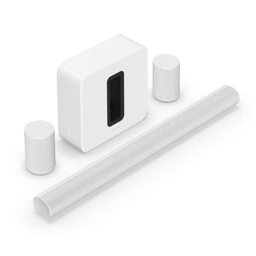 Sonos | Ensemble immersif haut de gamme avec Arc - Sub - Era 100 - Blanc-SONXPLUS Val-des-sources