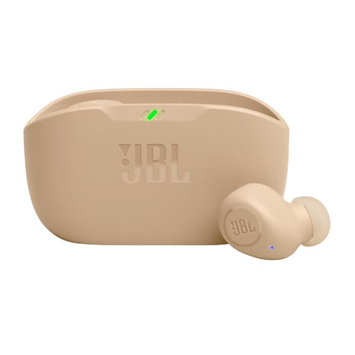 JBL Vibe Buds | Écouteurs intra-auriculaires - Sans fil - Bluetooth - Technologie Smart Ambient - Beige-SONXPLUS Val-des-sources