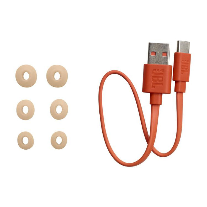JBL Vibe Buds | Écouteurs intra-auriculaires - Sans fil - Bluetooth - Technologie Smart Ambient - Beige-SONXPLUS Val-des-sources