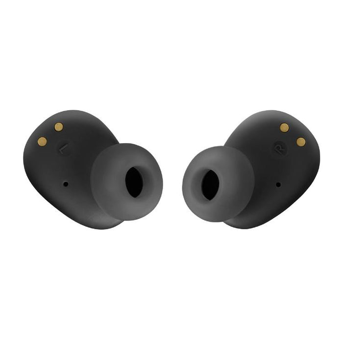 JBL Vibe Buds | Écouteurs intra-auriculaires - Sans fil - Bluetooth - Technologie Smart Ambient - Noir-SONXPLUS Val-des-sources