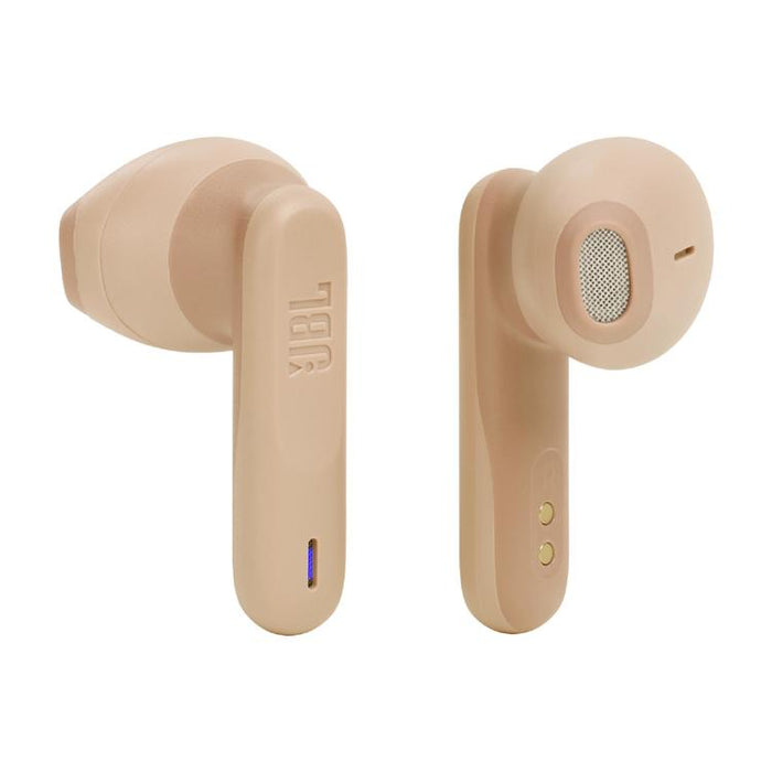 JBL Vibe Flex | Écouteurs intra-auriculaires - Sans fil - Bluetooth - Conception Stick-open - Technologie Smart Ambient - Beige-SONXPLUS Val-des-sources