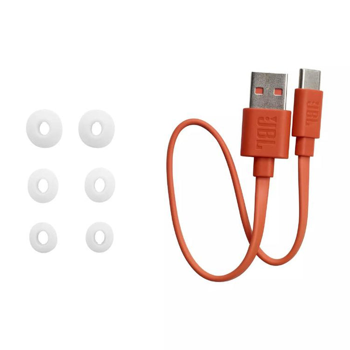 JBL Vibe Buds | Écouteurs intra-auriculaires - Sans fil - Bluetooth - Technologie Smart Ambient - Blanc-SONXPLUS Val-des-sources