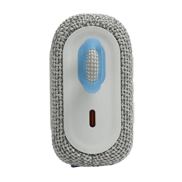 JBL Go 3 Eco | Mini Haut-parleur - Ultra-portable - Bluetooth - IP67 - Blanc-SONXPLUS Val-des-sources