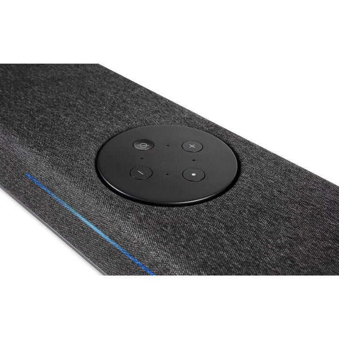 Polk REACT | Barre de son - Cinéma maison - 2 Canaux - Bluetooth - Wi-Fi - Alexa intégré - Noir-SONXPLUS Val-des-sources