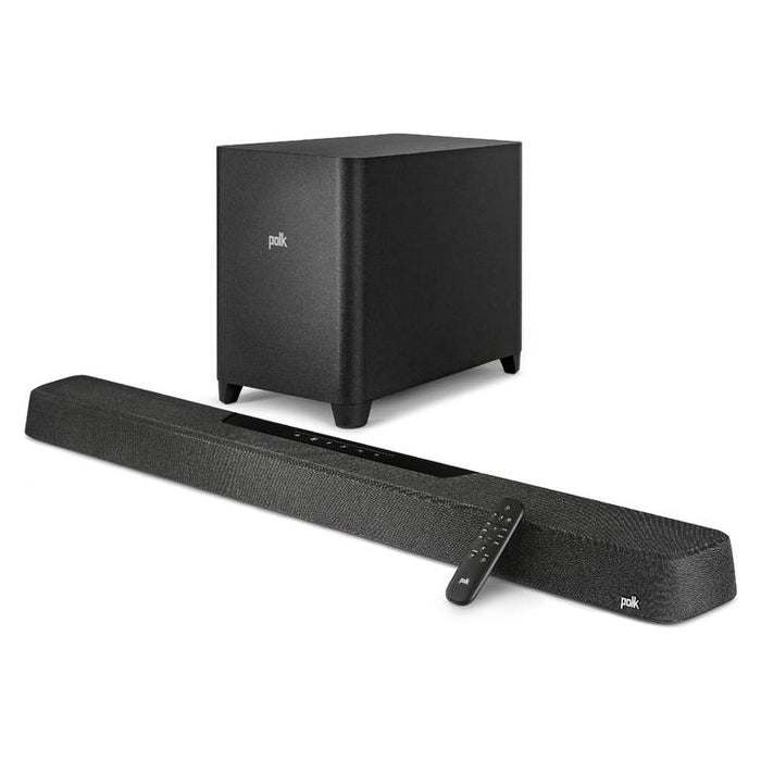 Polk MagniFi MAX AX SR | Système Cinéma maison 7.1.2 - Barre de son - Caisson de graves 10" sans fil - Dolby Atmos - Noir-SONXPLUS Val-des-sources