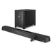 Polk MagniFi MAX AX SR | Système Cinéma maison 7.1.2 - Barre de son - Caisson de graves 10" sans fil - Dolby Atmos - Noir-SONXPLUS Val-des-sources