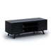Sonora S40V55N | Meuble téléviseur - 2 Armoires - 55" de large - Noir-SONXPLUS Val-des-sources
