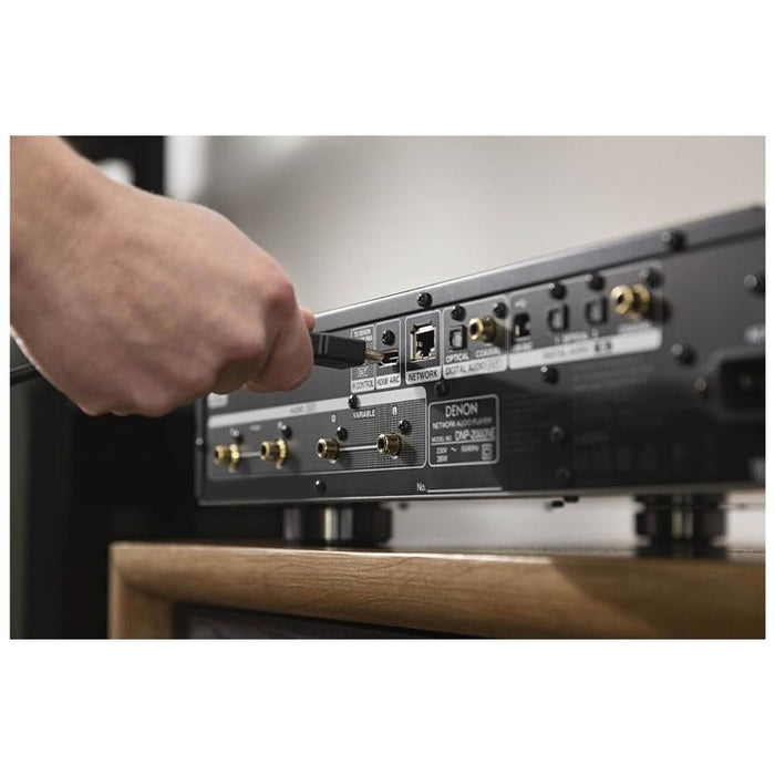 Denon DNP-2000NE | Lecteur réseau Haute Résolution - HEOS intégré - Wi-fi - Noir-SONXPLUS Val-des-sources
