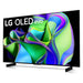 LG OLED42C3PUA | Téléviseur intelligent 42" OLED evo 4K - Série C3 - HDR - Processeur IA a9 Gen6 4K - Noir-SONXPLUS Val-des-sources