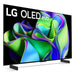 LG OLED42C3PUA | Téléviseur intelligent 42" OLED evo 4K - Série C3 - HDR - Processeur IA a9 Gen6 4K - Noir-SONXPLUS Val-des-sources